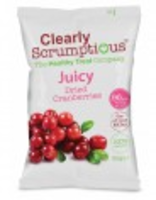 Clearly Scrumpti Juicy Dried Cranberries (30g)