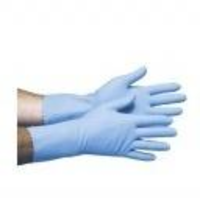 Cmt Rubberen Huishoud Handschoenen, Blauw, Medium 1 Paar