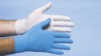Cmt Latex Handschoenen Blauw Gepoederd Medium