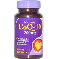 Co Q10 200 Mg (45 Gelcapsules)   Natrol