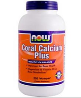 Coral Calcium Plus (250 Vcaps)   Now Foods