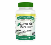 Curcu Gel 650 Mg Bcm 95 Curcumin (non Gmo) (180 Softgels)   Health Thru Nutrition