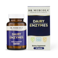 Dairy Enzymes (30 Capsules)   Dr. Mercola