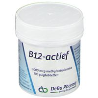 Deba Vitamine B12 Methylcobalamine 100 Zuigtabletten