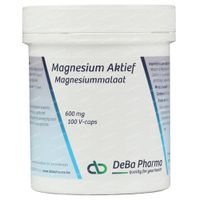 Deba Pharma Magnesium Actief 600 Mg 100 Capsules