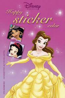Deltas Disney Happy Sticker Color Pinsessen 2t Boek