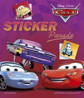 Deltas Disney Sticker Parade Cars Boek