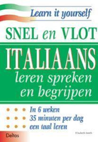 Deltas Snel & Vlot Italiaans Leren Spreken Begrijpen Boek