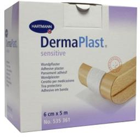 Dermaplast Sensitive Wondpleister 5 M X 6 Cm (1st)