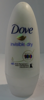 Dove Deodorant Roller Invisible Dry   Anti Transpirant 50 Ml