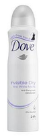 Dove Deodorant Deospray Invisible Dry 150 Ml