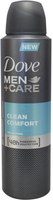 Dove Men Care Clean Comfort Deodorant Deospray  150 Ml
