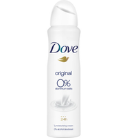Dove Original 0% Deodorant Spray   150 Ml