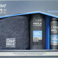 Dove Geschenkset For Men Care Clean Incl. Handdoek 1st