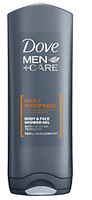 Dove Men+care Showergel Body And Face Daily Purifying 400ml