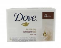 Dove Zeep Cream Oil Silk 4x100 Gram