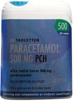 Pch Paracetamol 500mg 20 Tabletten
