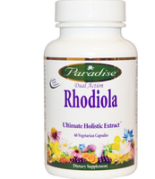 Dubbele Mix Rhodiola (60 Veggie Caps)   Paradise Herbs