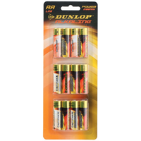 Dunlop Alkaline Batterijen Aa 12 Stuks