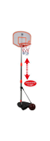 Dunlop Basketbalring Met Standaard Verstelbaar   97   175 Cm