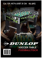 Dunlop Voetbaltafel   139,4x74,6x87,8 Cm
