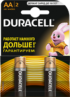 Duracell Aa Batterijen 1,5 V Alkaline   Lr6 / Mn1500   1300 Mah  2 Stuks