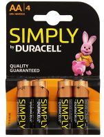 Duracell Aa Batterijen Simply   4 Pack