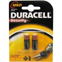 Duracell Alkaline Batterij 12v Mn21/a23   2 Stuks
