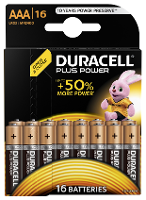 Duracell Plus Power Aaa 16st