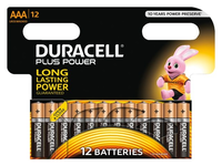 Duracell Batterij Aaa   Plus Power 12 Stuks