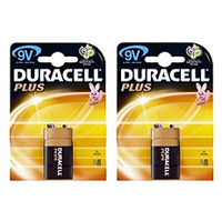 Duracell Batterij Plus 9volt Mn1604 K0108 1+1 Gratis 2x1stuk