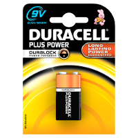 Duracell Batterij Plus Power 9v Mn1604 1 Stuk