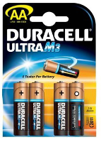 Duracell Ultra Power Aa   Met Powercheck   1500/lr6   4 Stuks