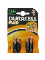 Duracell Batterijen Plus Aaa 4 Stuks