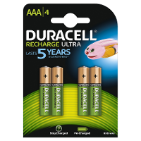 Duracell Oplaadbare Batterijen Precharged   Aaa 4 Stuks