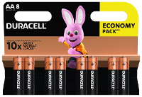Duracell Duralock Batterijen   8 Pack Aa