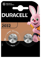 Duracell Knoopcelbatterijen   Cr2032 Lithium 2032 2 Stuks