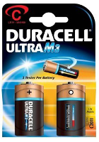 Duracell Batterijen Type C Ultra Power Mx1400 1,5volt 2stuks