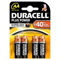 Duracell Plus Power Type Aa Penlite Batterij 1,5volt 4stuks