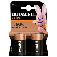 Duracell Batterij Plus Type C Mn1400 K0206 2stuks