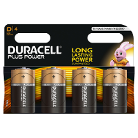 Duracell Plus Power D 4st