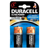 Duracell Batterij Type C Ultra Power Mx1400 1,5volt 2stuks
