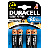 Duracell Batterij Ultra Lr6 Type Aa Penlite Mx 1500 4stuks