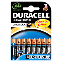 Duracell Ultra Power Aaa 8st