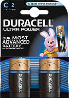 Duracell Ultra Power C 2 Stuks