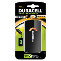 Duracell Usb Oplader   Telefoon / Camera / Ipod 1150 Mah
