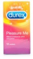 Durex Condooms   Pleasure Me 12st