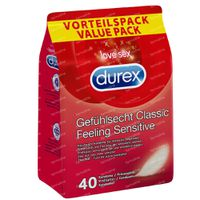 Durex Feeling Sensitive Dunne Condooms 40 Condooms
