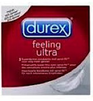 Durex Feeling Condooms   Ultra Sensitive 52 Mm   3 Stuks
