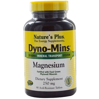 Dyno Mins Magnesium 250 Mg (90 Tablets)   Nature's Plus
